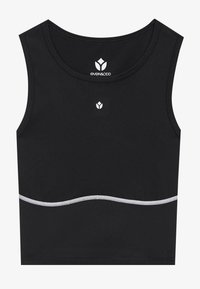 Top - black/off-white
