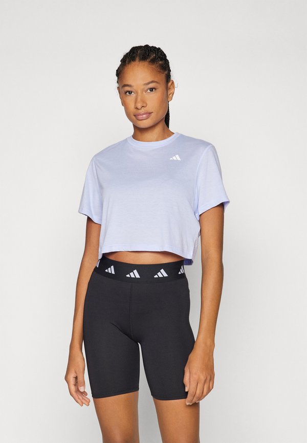 TRAIN ESSENTIALS BOXY WORKOUT - Sports T-shirt - violet tone