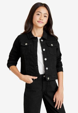 Lipsy REGULAR FIT - Jeansjacke - black