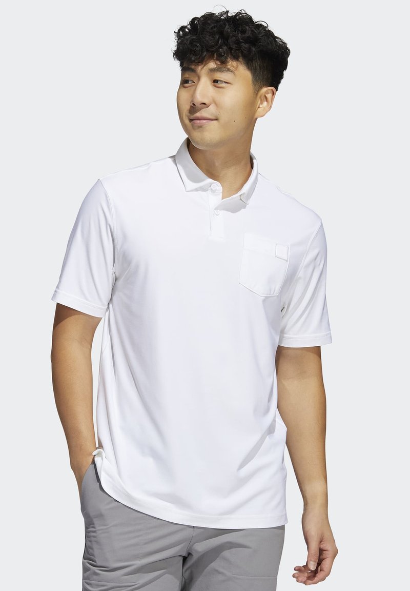 adidas Golf Poloshirt white/weiß Zalando.de