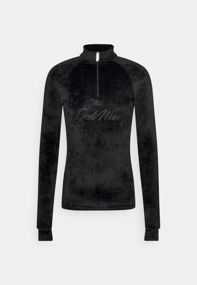 GCDS TURTLENECK UNISEX - Φούτερ - black