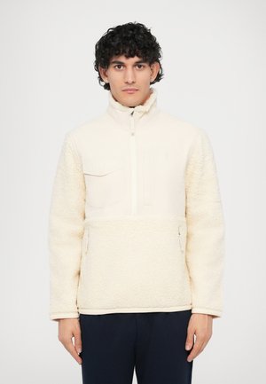 HYBRD ZIP LONG SLEEVE FULL ZIP - Fleecová bunda - andover cream