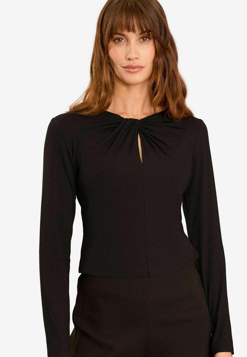 Love & Roses Hosszú ujjú felső - black knot front