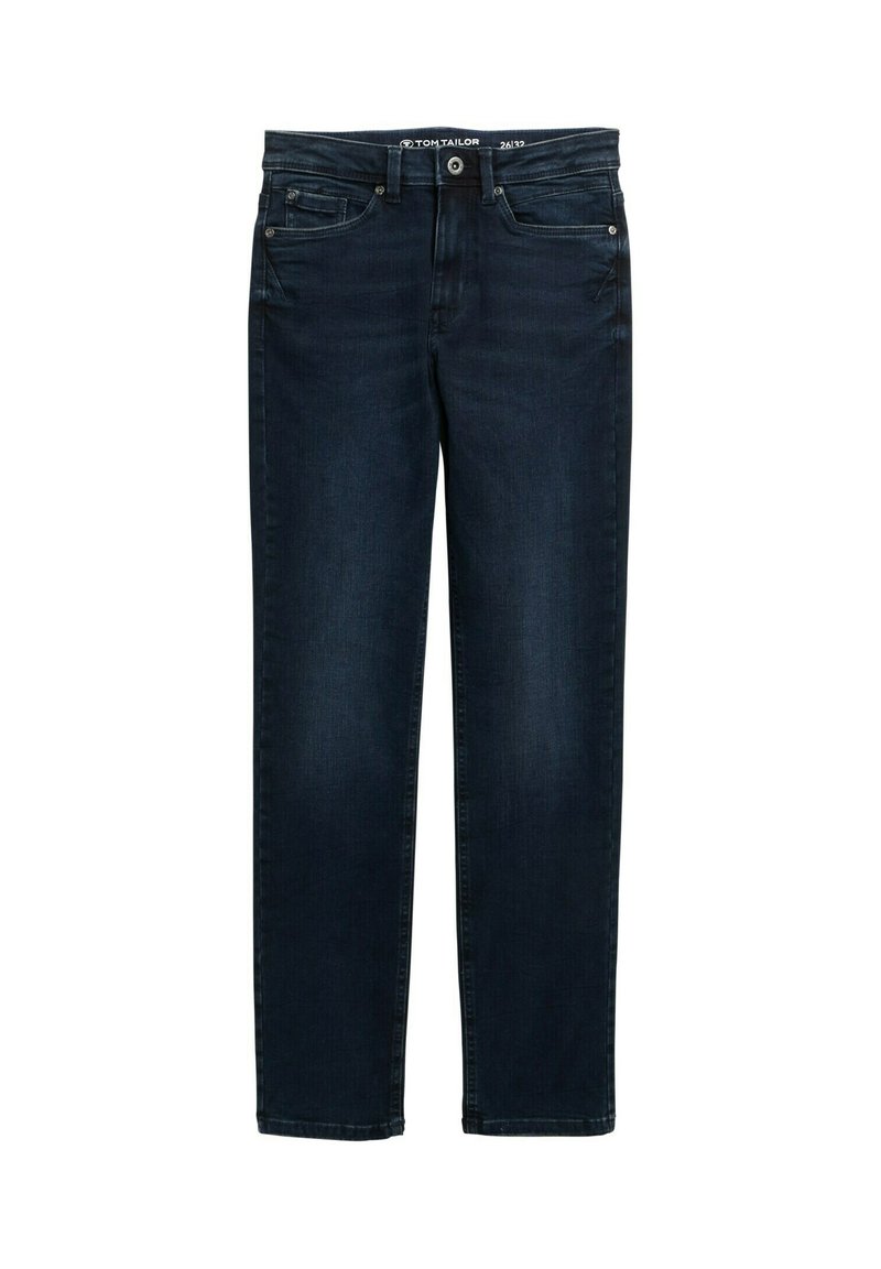 Tom Tailor Slim fit jeans zwartblauw denim