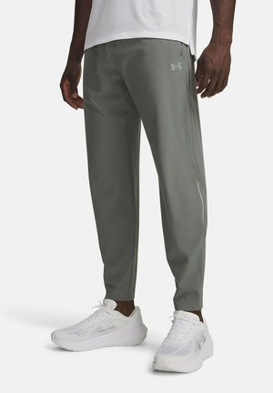 Under Armour, UNDER ARMOUR PANTS UA VELOCITI TRACK PANT - Trousers - clay green