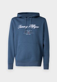 SCRIPT LOGO HOODY - Sweatshirt - aegean sea