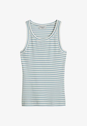 Marc O'Polo DENIM, TOP, SLL, RIB, SLIM FIT, YD STRIPES - Débardeur - offwhite