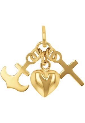 FAITH LOVE HOPE - Ciondolo - gold coloured