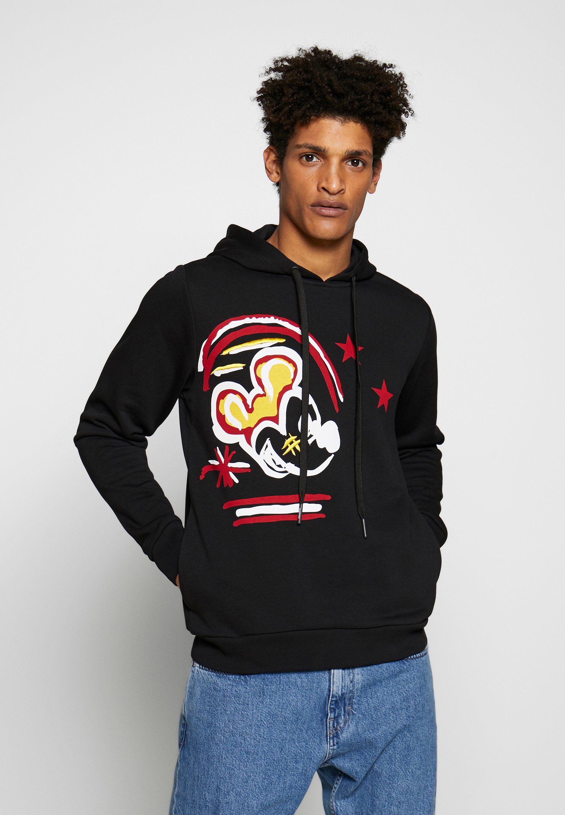 mickey mouse playing tennis hoodie