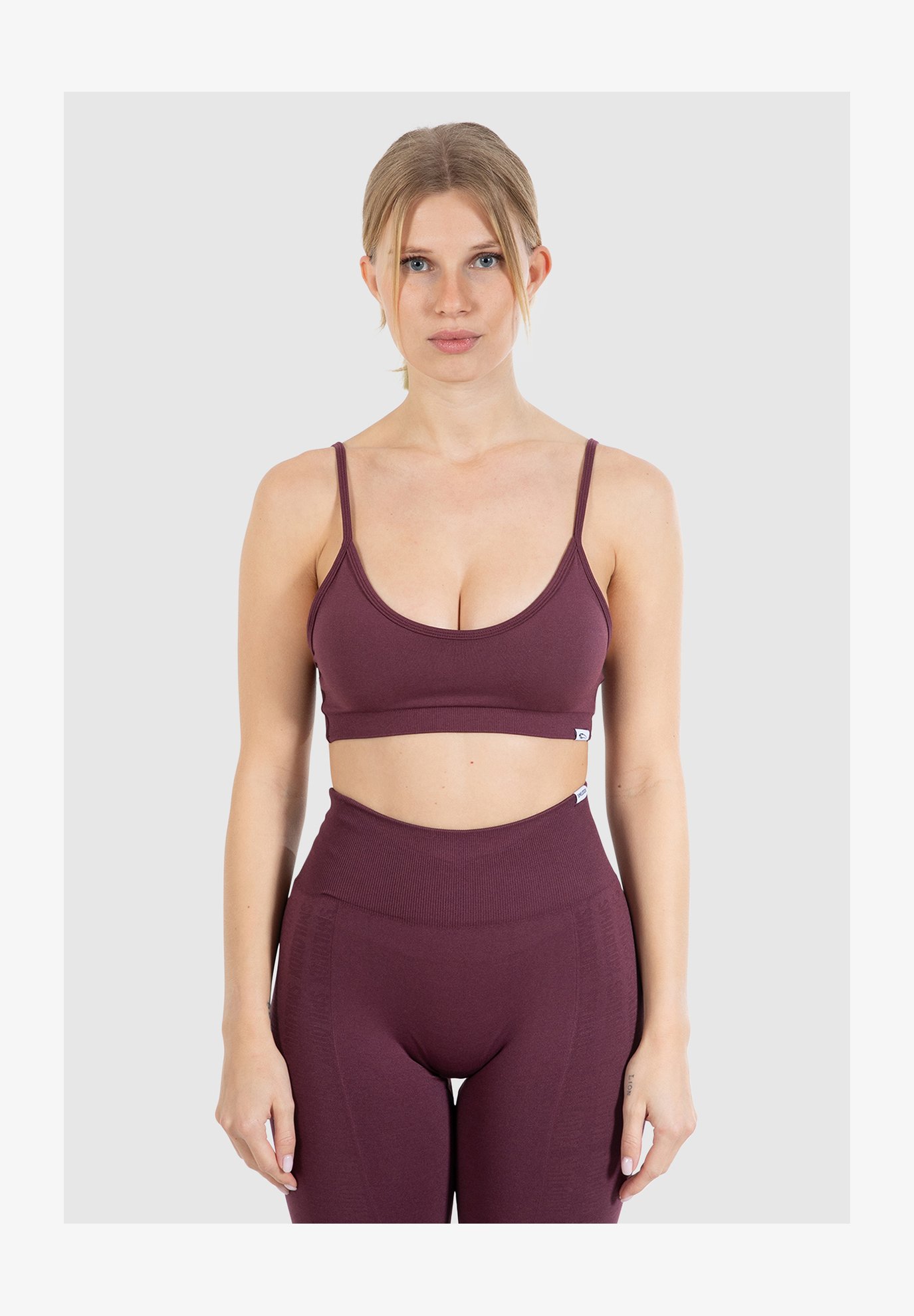 Reggiseno Sportivo ZHIIHASO Con Chiusura Frontale - Imbottito, Senza Cuciture, Spalline Incrociate - Per Yoga E Fitness