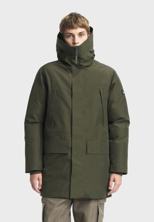 Páperový kabát - khaki