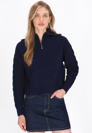 Strickpullover - navy