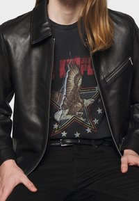 The Kooples Giacca di pelle - black