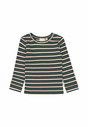 Petit Piao, PPSONG L_S TEE - Блуза с дълги ръкави - trekking green multistriped