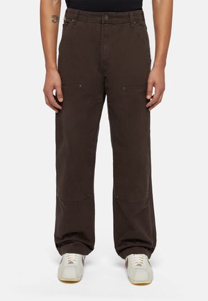 Pantalones - dark brown