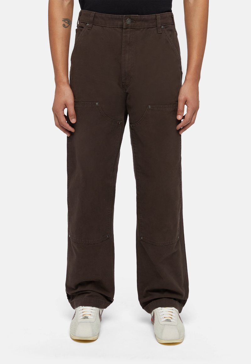 Dickies Stoffhose - dark brown