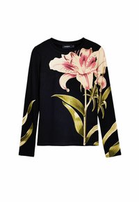 Long sleeved top - black