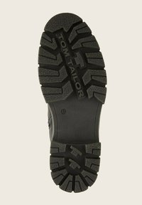TOM TAILOR LICENCE  - Stivaletti stringati - black