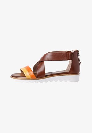 Jana, Sandales compensées - brown
