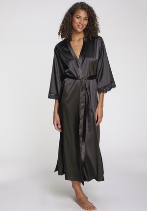 Bademantel - schwarz