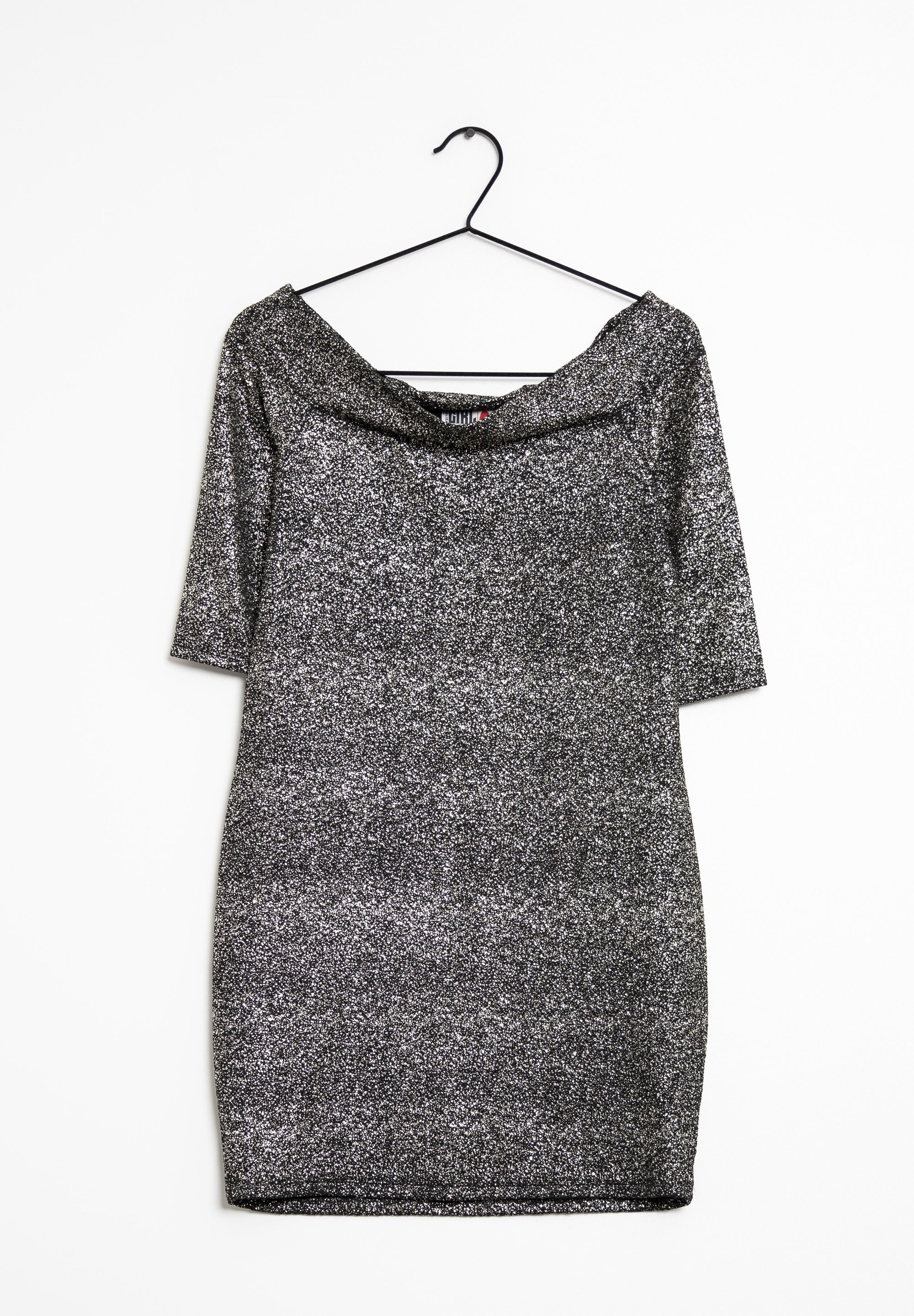 River Island Jumper dress silver/silver-coloured (Pre-owned
