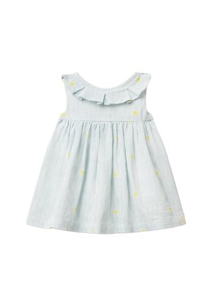 WITH RUFFLED COLLAR - Robe de jour - white