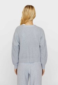 Stradivarius Chaqueta de punto - grey