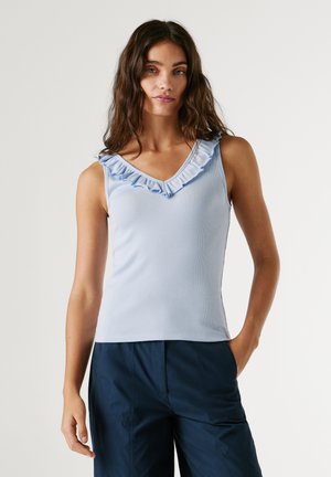 MILLIE - Top - oxford blue