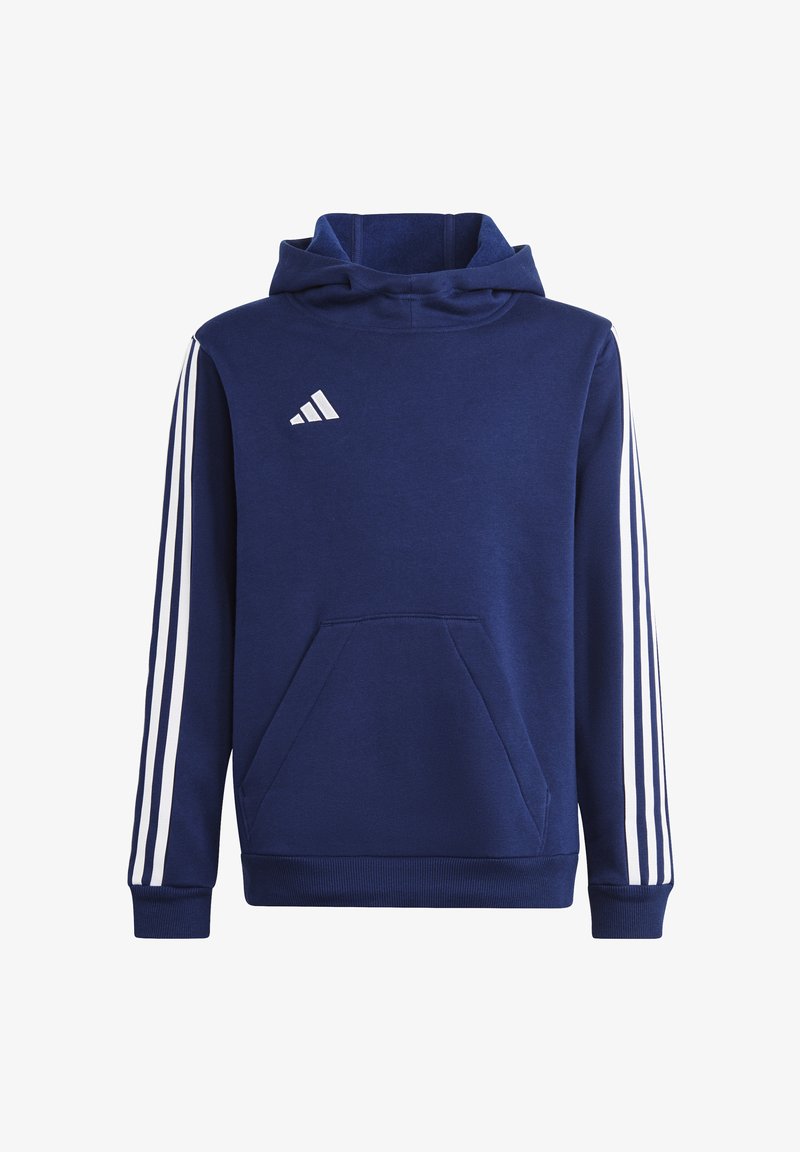 adidas Performance FUSSBALL TIRO - Felpa con cappuccio - blau