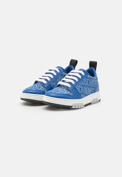 MOSCHINO UNISEX - Sneakers basse - denim/white