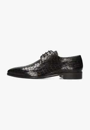 Melvin & Hamilton, LANCE 8 - Schnürer - torino crock-black-lining nappa softy-rich tan-hrs flex-black-edge-black