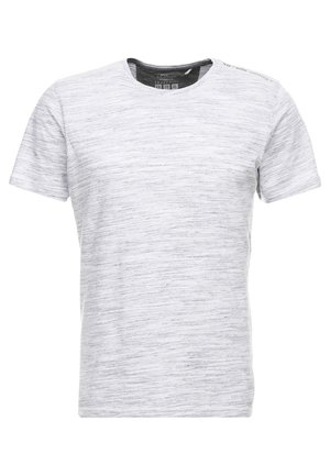 T-Shirt basic - mottled light grey