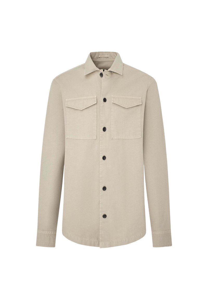 Hackett London Lichte jas beige