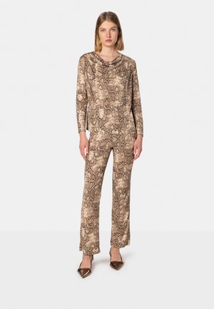 Trousers - beige