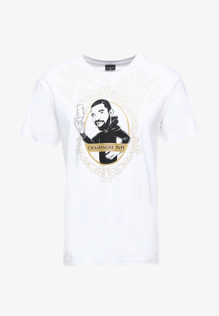 Mister Tee Triko s potiskem - white