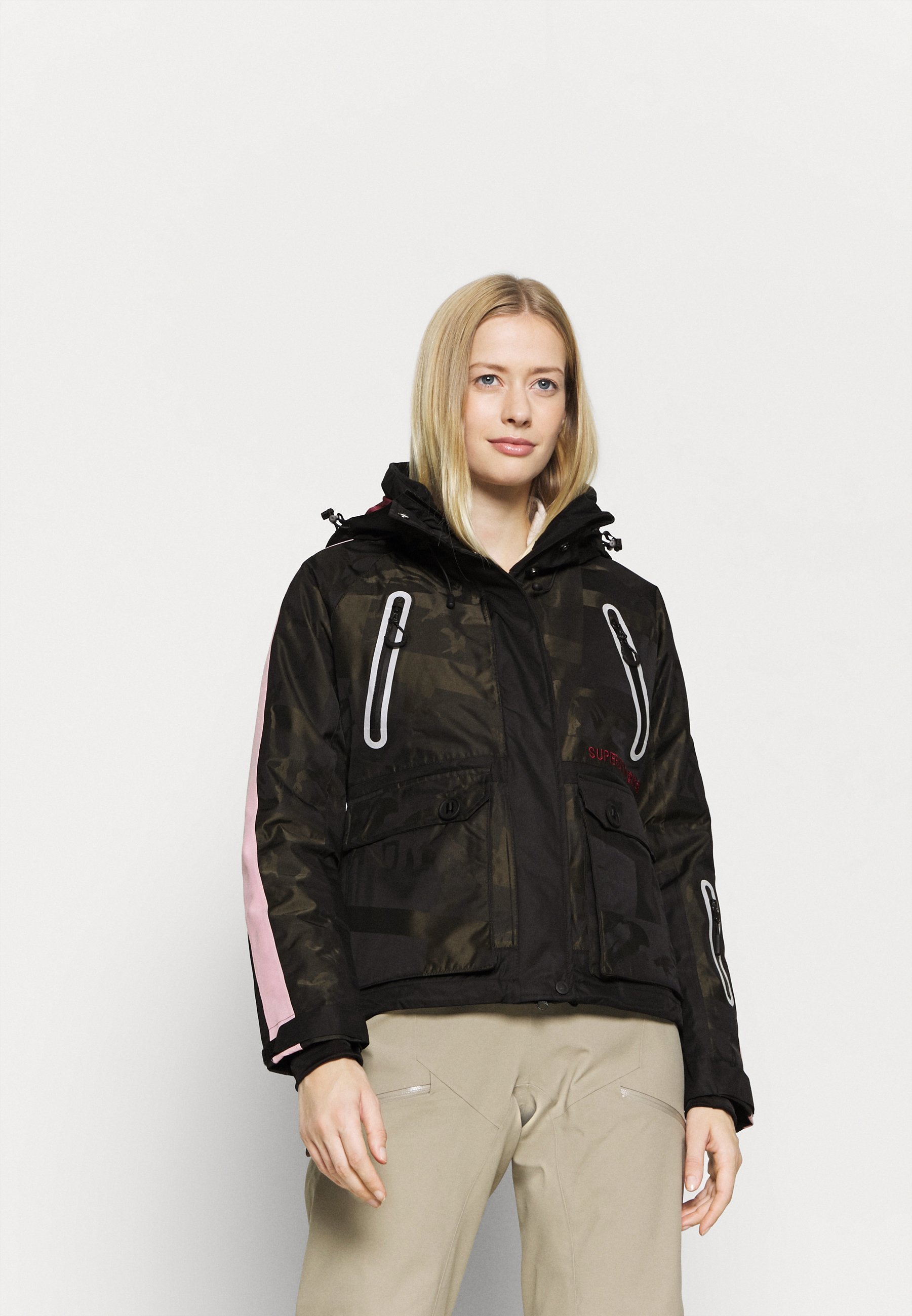 cargo jacket with hood