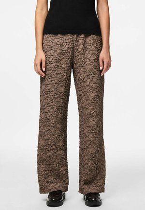 WIDE HW - Pantalones - chicory coffee