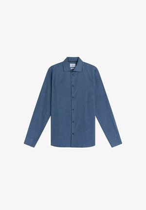 Bläck, JAMES FLANNEL - Hemd - blue melange