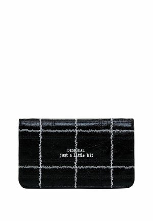CONVERTIBLE CHECKERED - Borsa a tracolla - black