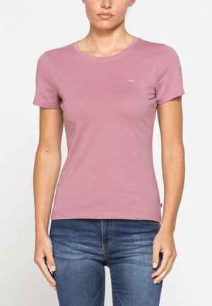 Carrera Jeans, BASIC CREW NECK TEE - T-shirt basic - nostalgia rose
