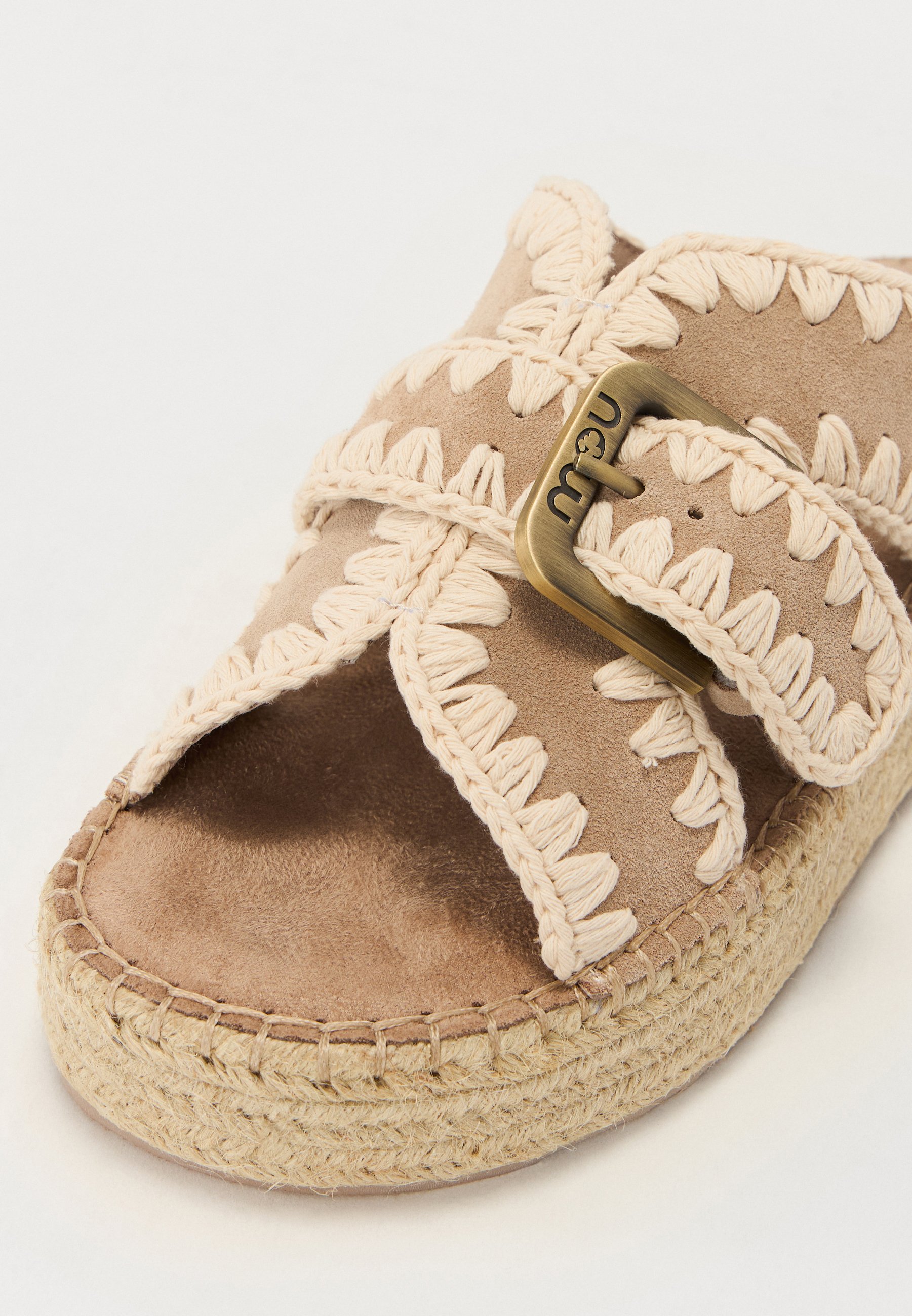JUTE - Mules - beige - Product Details