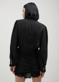 Calliope CON INSERTI - Hemdbluse - nero