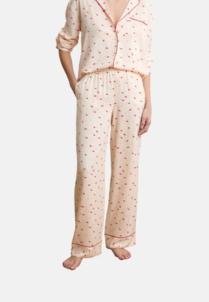 COEURELLE - Bas de pyjama - imp fond rose