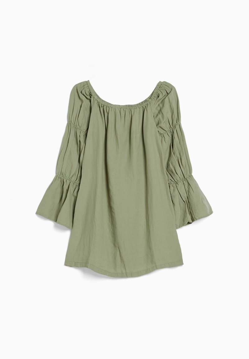 Bershka Jurk kaki Bershka Jurk kaki