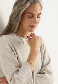 Cellbes of Sweden WITH HIGH SLIT - Neulemekko - light beige melange