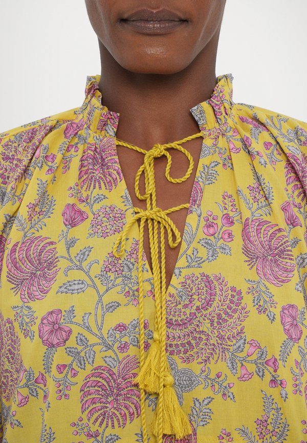 ASTRID DRESS - Day dress - citron floral3