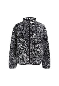 SURF HEROES HIGH PILE - Fleece jumper - white/black sketcheritage