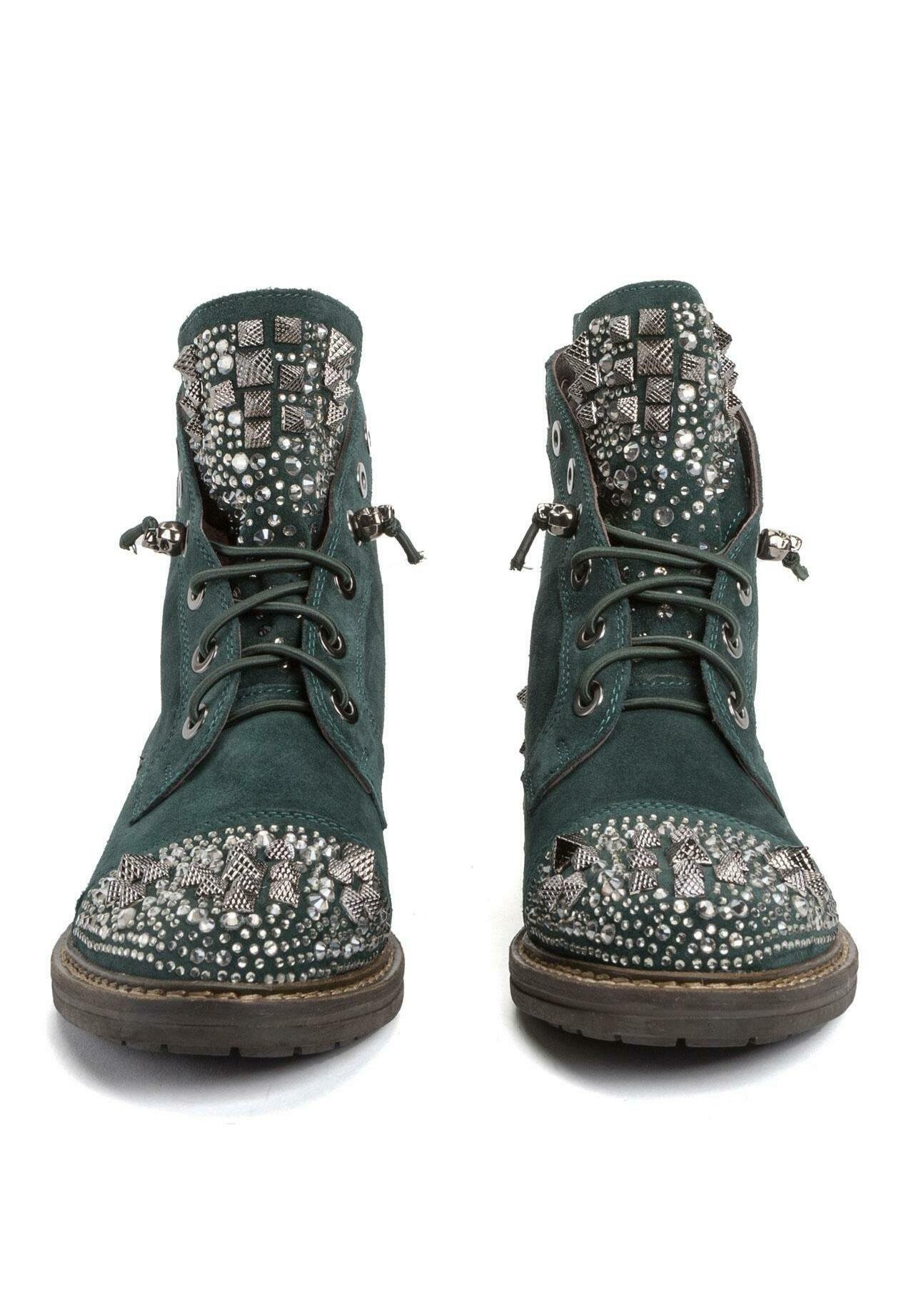 Alma en Pena DAMARA - Botines con cordones - blue/turquesa - Zalando.es