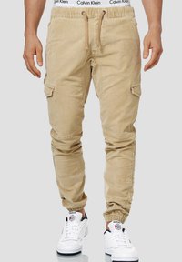 INDICODE JEANS - Walker - Cargo hlače - beige Minijatura 1