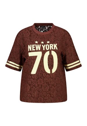 MS Mode, MS MODE TOP  - T-shirt imprimé - mid brown